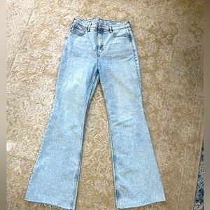 Old navy size 8 higher high rise flare jeans